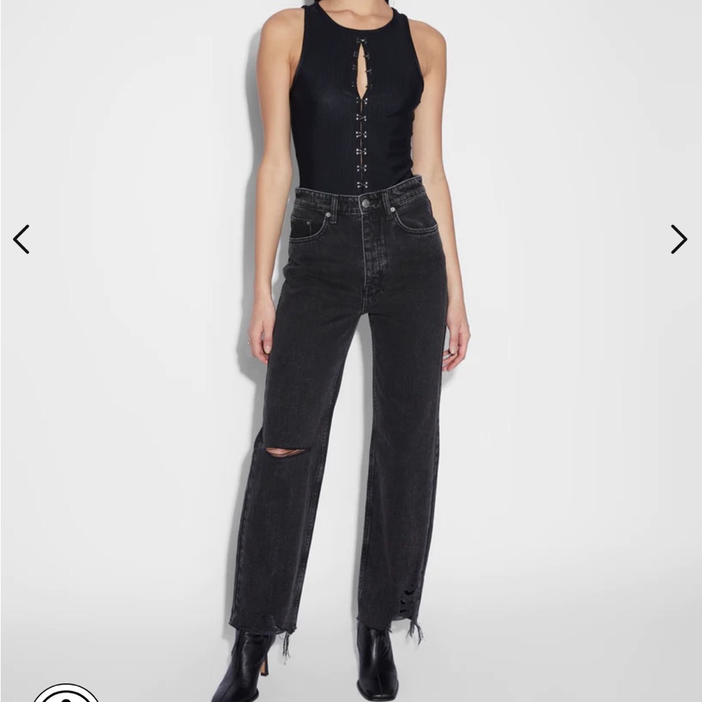 Brand new (with tags) Ksubi Brooklyn jean shadow trashed size 24